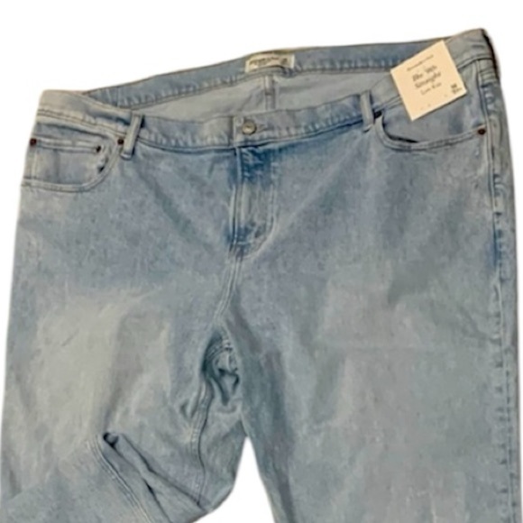 Abercrombie & Fitch The 90s Straight low rise size 22 - Picture 10 of 10